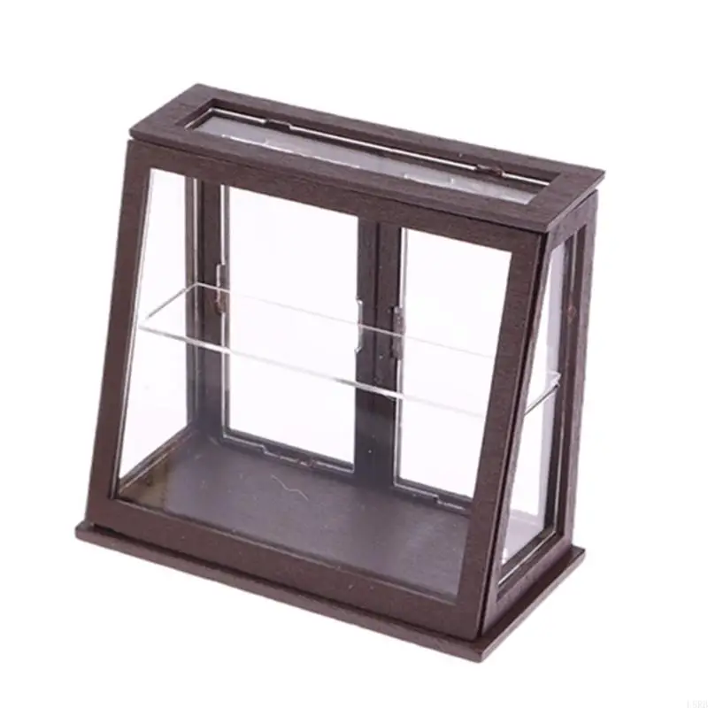 Exibição padaria miniatura para 1/12 DOLHOUSES PLATAS CANTAGENS SLUCA REALISTA BOLOS L8RB