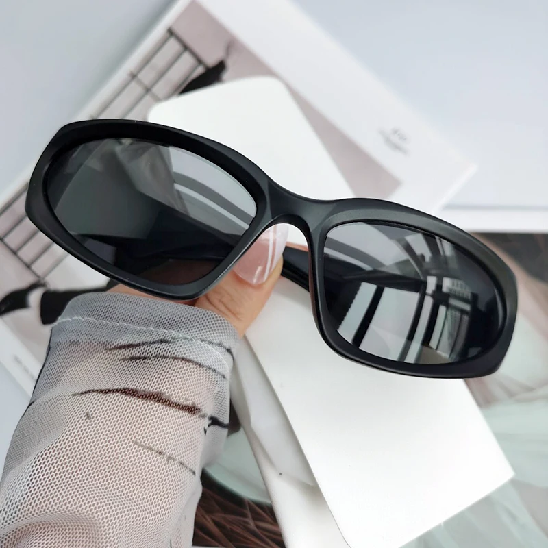 

Popular Punk Sunglasses Women's Sunglasses Unique Sports Sun Glasses Men UV400 Goggle Adult Shades Mirror Colorful Eyewear