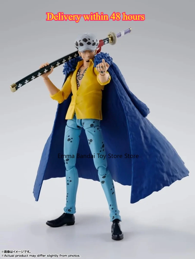 In Stock Bandai S.H.Figuarts Shf Trafalgar Law One Piece The Raid on Onigashima Action Figure Collectible Toy Gift