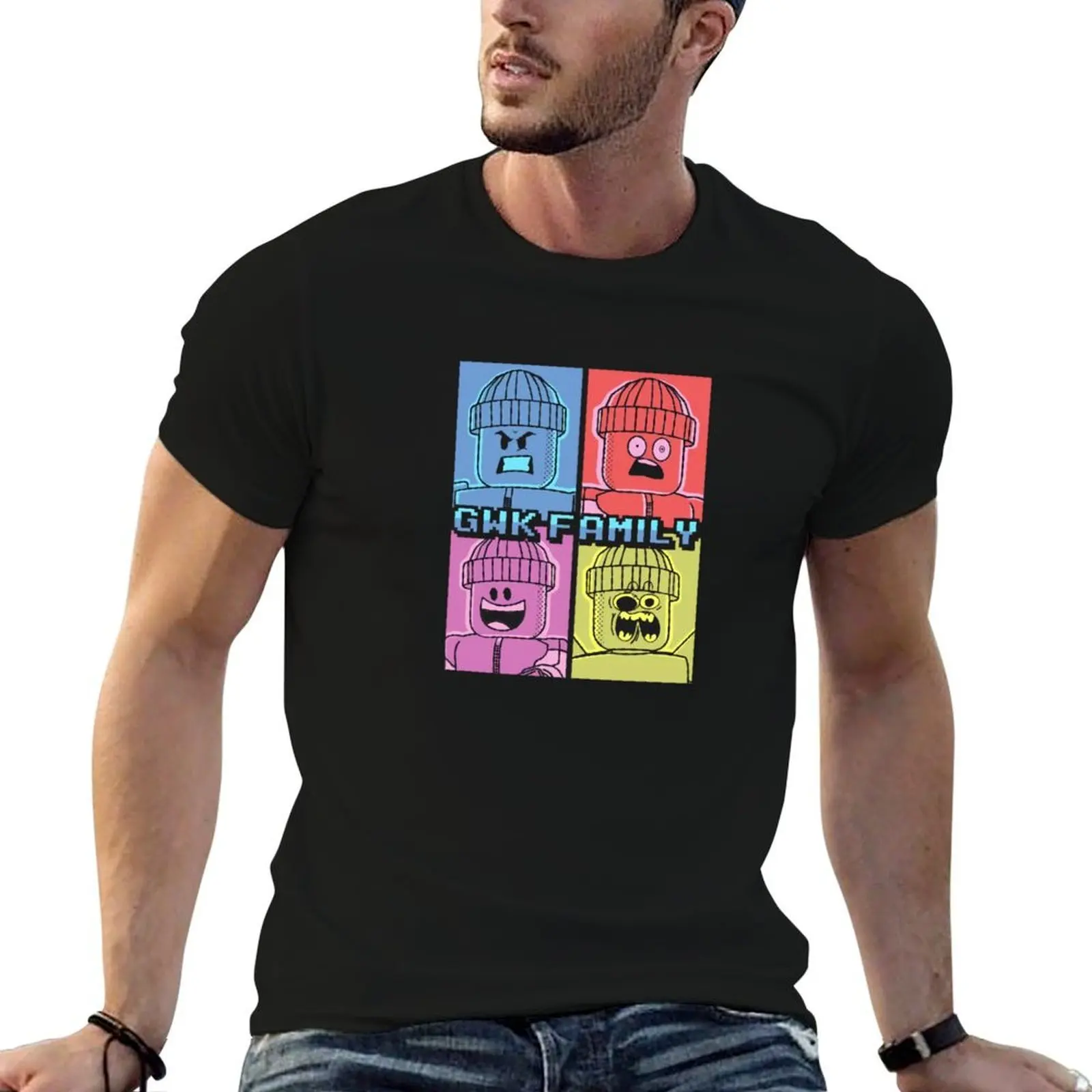 GamingWithKev - GWK Family T-Shirt sweat animal prinfor boys mens designer clothes