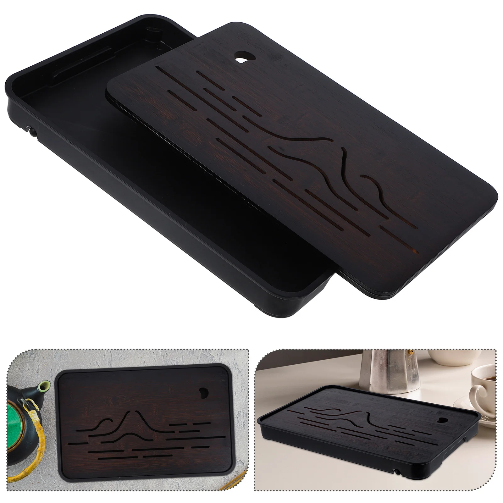 

1 шт. чайный японский дизайн, бамбуковый поднос для сервировки еды для чайной церемонии, домашний декор, закуска, фрукты, хлеб, орехи, десертный поднос, настольная чашка