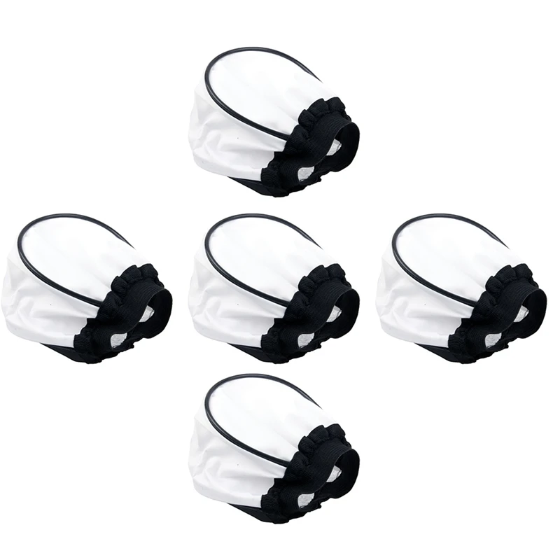 5 PCS Protective Flashlight Cover Protector For Canon/Nikon DSLR Camera Flash Lamp Accessories Anti Dust Storage Bag