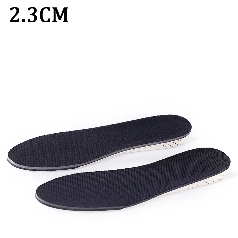 1 Paar Einlegesohlen zur Erhöhung der Höhe, Unisex-Schuhe, Einlegesohle, Höhenlift, verstellbarer Schnitt, Schuh-Ferseneinsatz, größere Unterstützung, saugfähige Fußpolster