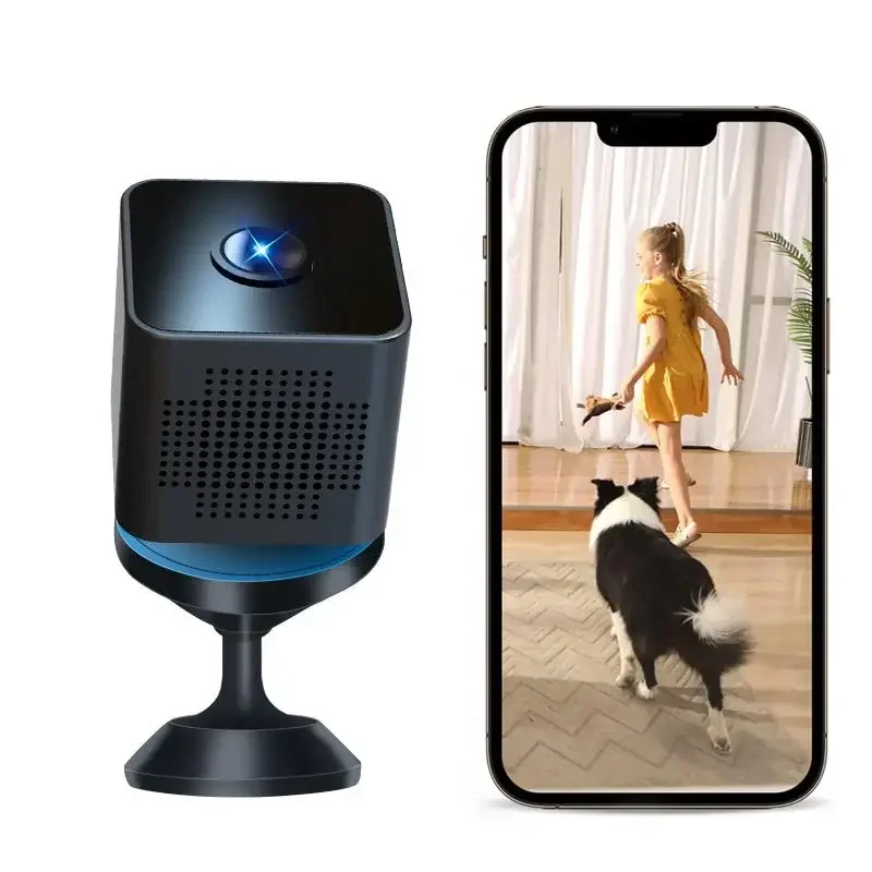 HD 1080P Small Square Camera Enhance Your Home Security WIFI Camera - Motion Detection and Continuous Recording