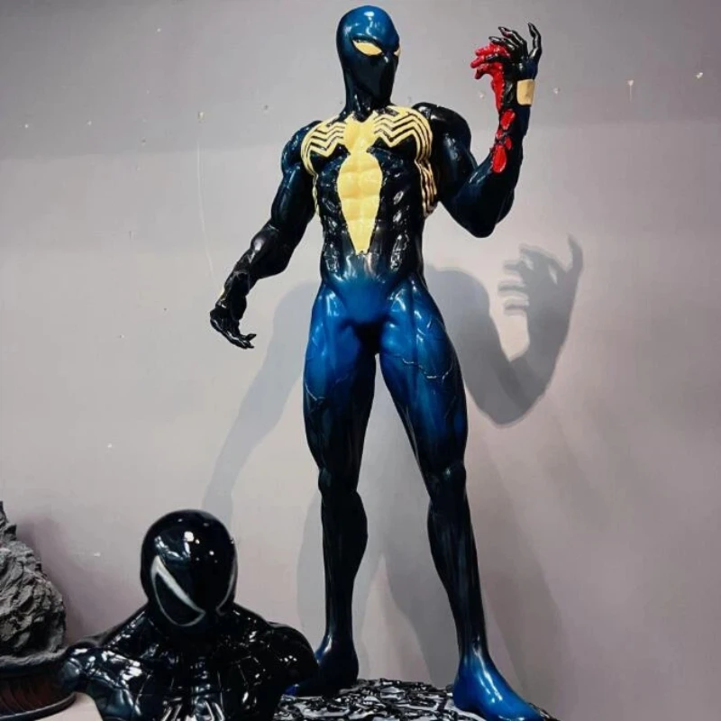 

Новая коллекционная фигурка Человека-паука-симбиота Венома из смолы, 50 см, с бюстом, модель супергероя, игрушка для мальчиков, подарок для фанатов, 2026 год