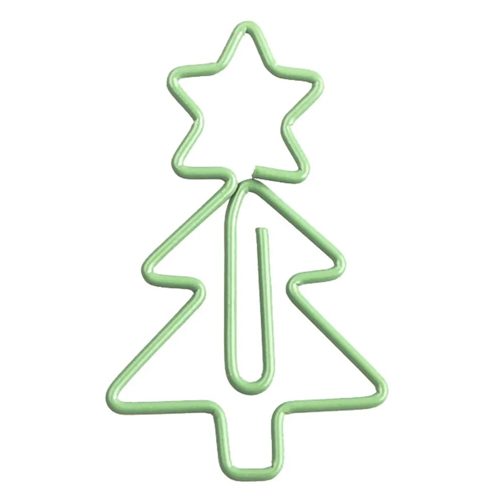 

Bookmarks Clip Creative Tree Shaped Metal Paper Clips for Office School Book Markers Clamp Cartoon Stationery Gift