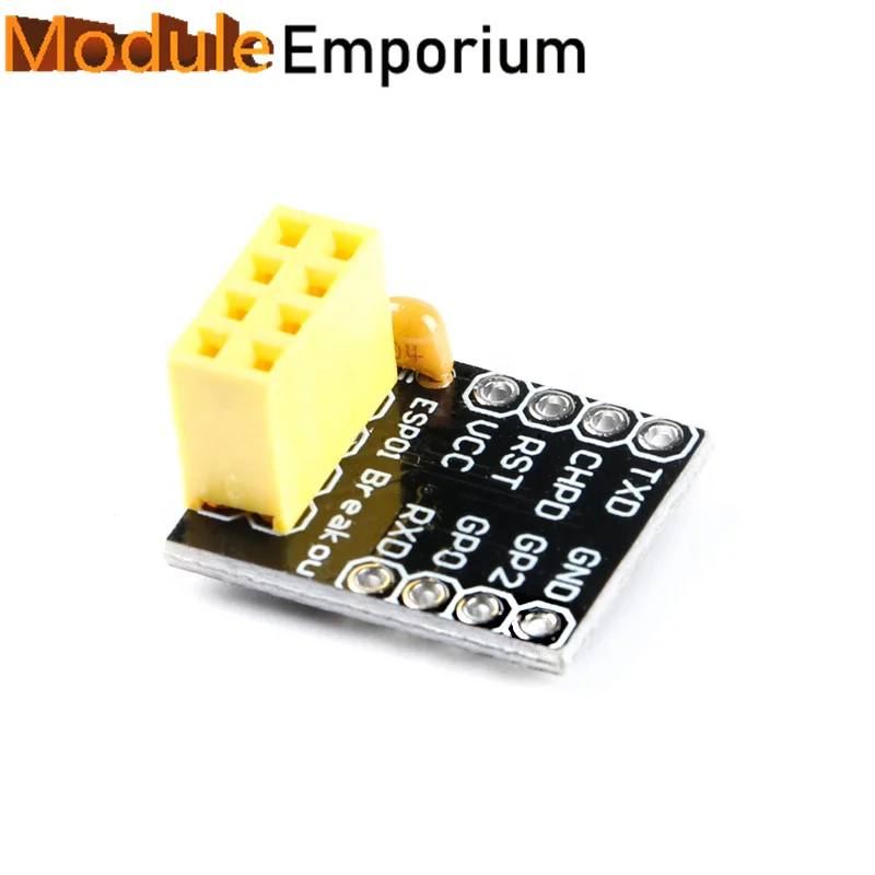 5pcs ESP8266 Adapter Board Breakout Plate Breadboard ESP01 WiFi Transceiver Module ESP-01 ESP-01S