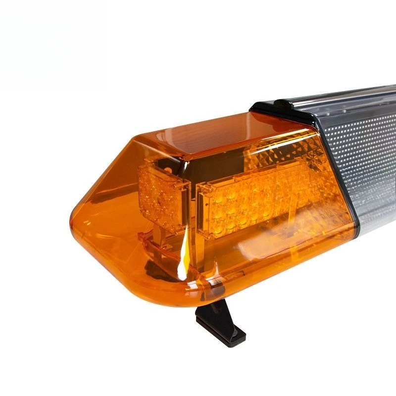 شاشة LED صف طويل من أضواء التحذير قيادة سيارة مدرب سقف المدرسة يأخذ موضوع الامتحان اثنين ثلاثة