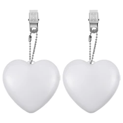 2pcs Touch Sensor Handbag Light Lamp Heart Powered Lamp Purse Light LED handbag light heart-shaped touch sensitive night