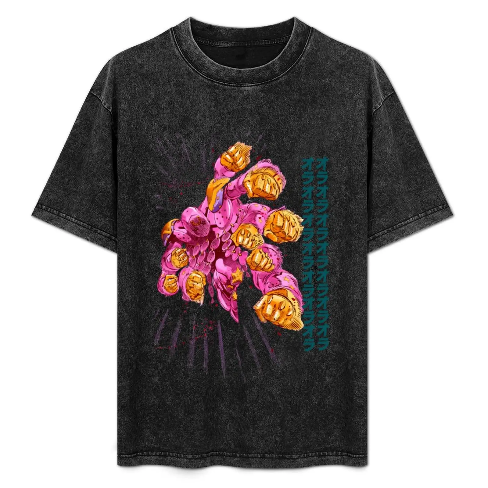 

JoJo SBR - Tusk Act 4 Stand Rush Classic T-Shirt anime clothes Personalized t-shirt summer top designer shirts t shirts for men