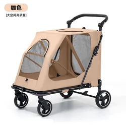 Carrito plegable portátil para perros grandes con lesiones y gatos