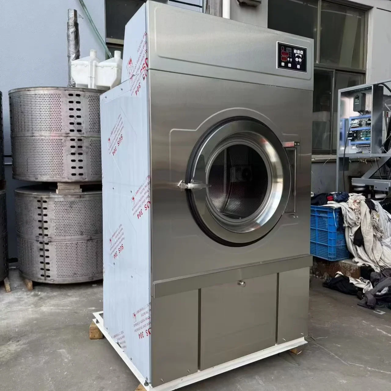 100kg Industrial Tumble Dryer 50kg Machine Automatic For Clothes Hotel Laundry Shop Equipment