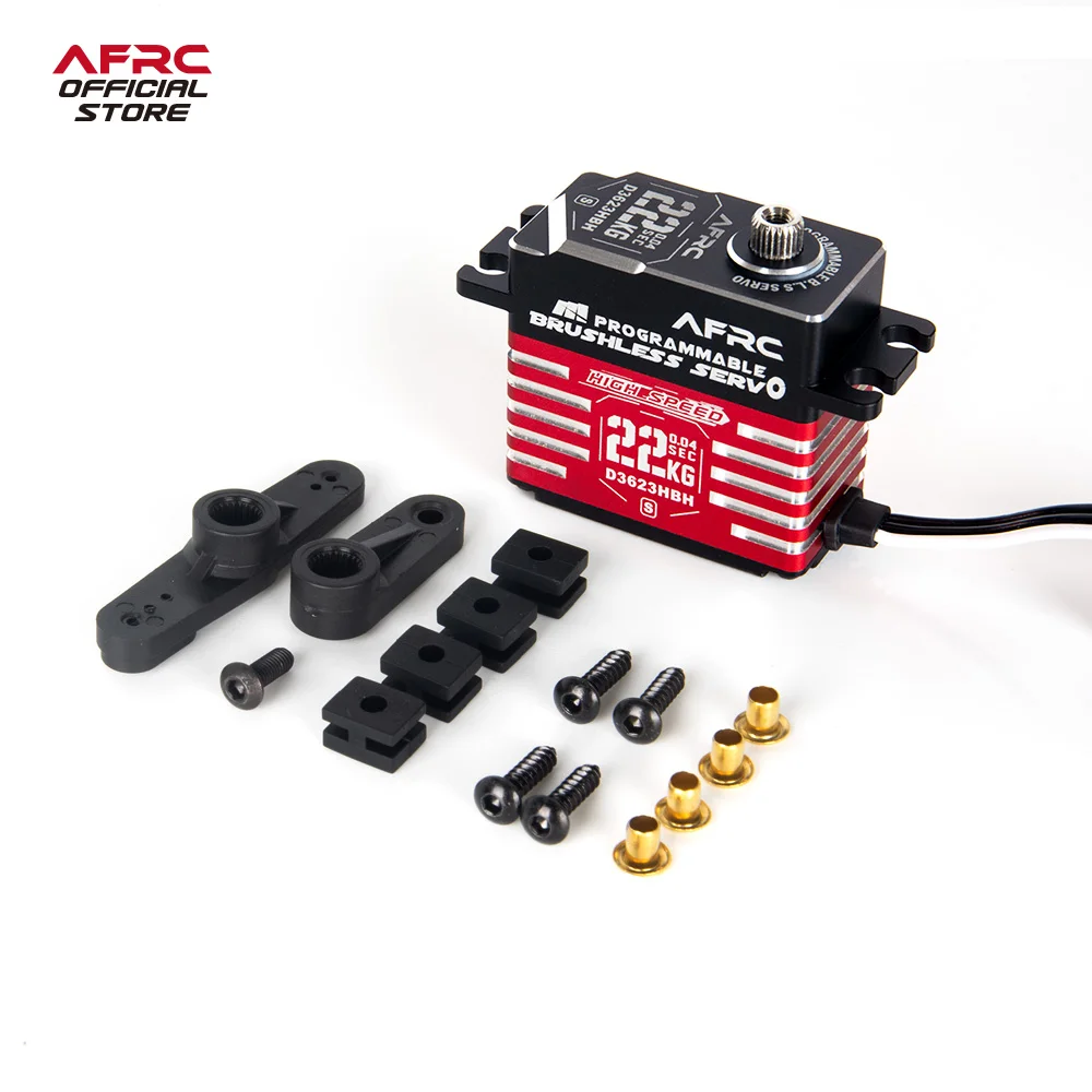 AFRC-D3623HBH-S High Speed Brushless Programmable Servo for ALIGN OXY5 MEG, SAB GOBLIN RAW 700, 450-700 Class Helicopters