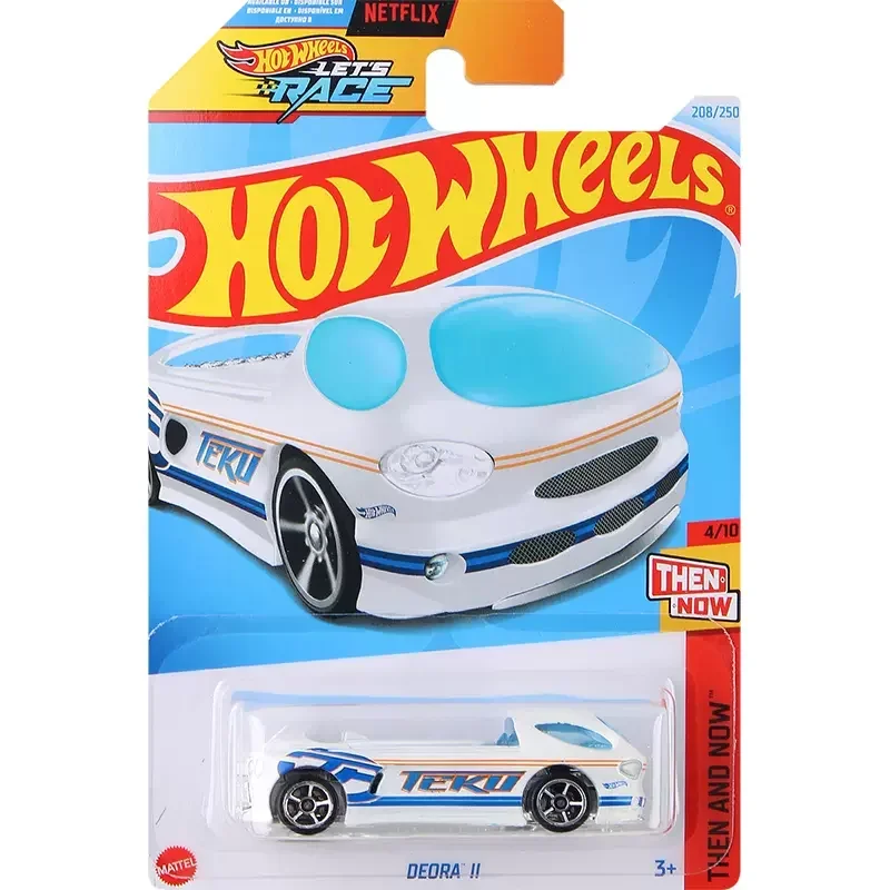 Coche Hot Wheels Original Deora de 24L, juguetes de carreras para niños, escala 1/64, modelo de aleación de Voiture fundido a presión, coleccionista de Carro, regalo de cumpleaños