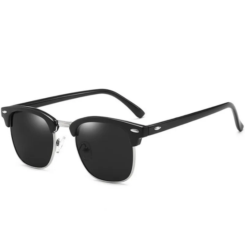 Gafas de sol clásicas con protección UV para hombre y mujer, lentes de conducción con montura ovalada, para verano