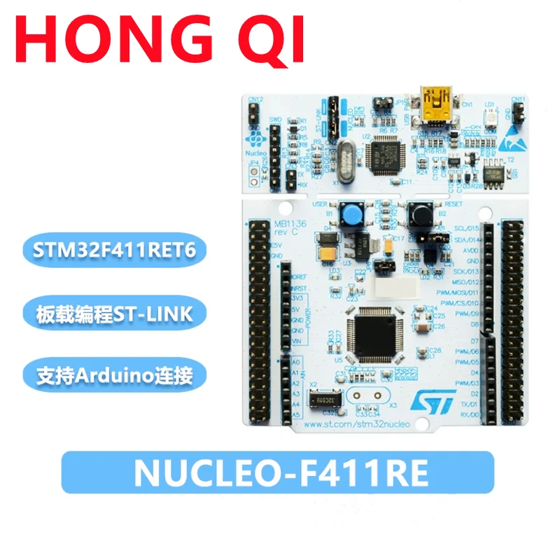 1PCS-3PCS NUCLEO-F411RE STM32F411RET6 Development Board Evaluation Board Support Arduino STM32 New Original