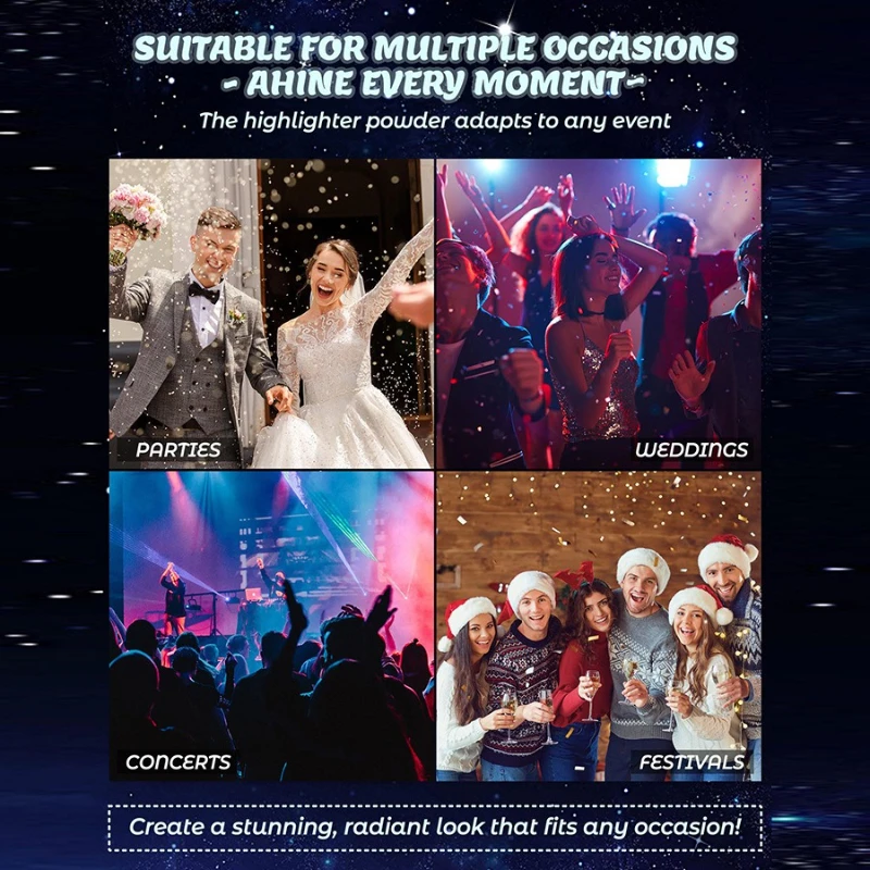 Beauty Air Cushion Glitter Highlighter Spray Bridal Makeup Fine Powder Color Makeup Brightening Spray Collarbone Glitter Spray:Spray rozświetlający z brokatem do makijażu ślubnego, w postaci poduszki powietrznej, z drobnym puderem, rozjaśniający, do makijażu i na obojczyk.