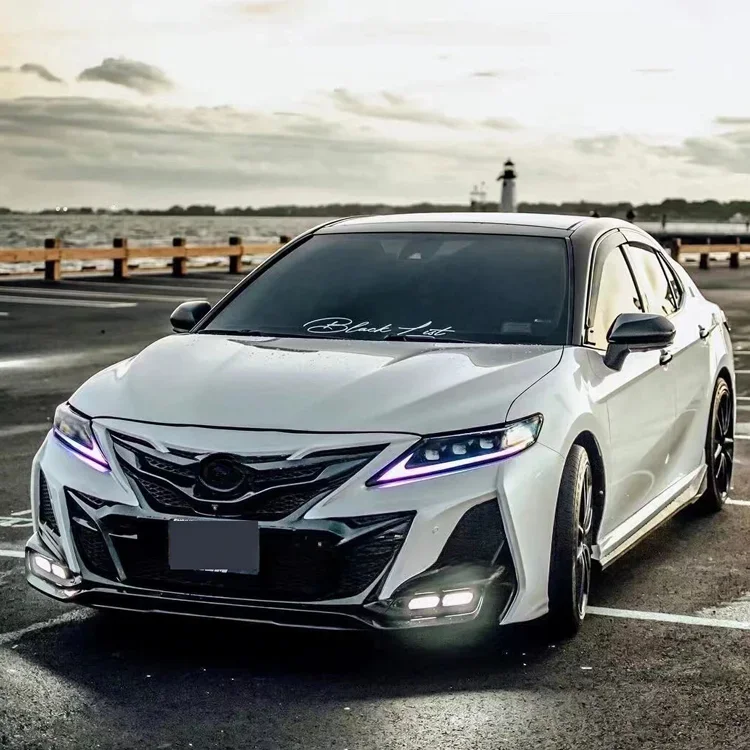 Body kit For 18 to 22 eight generations camry modified Kane KHANN surrounded by large front bumper  grille