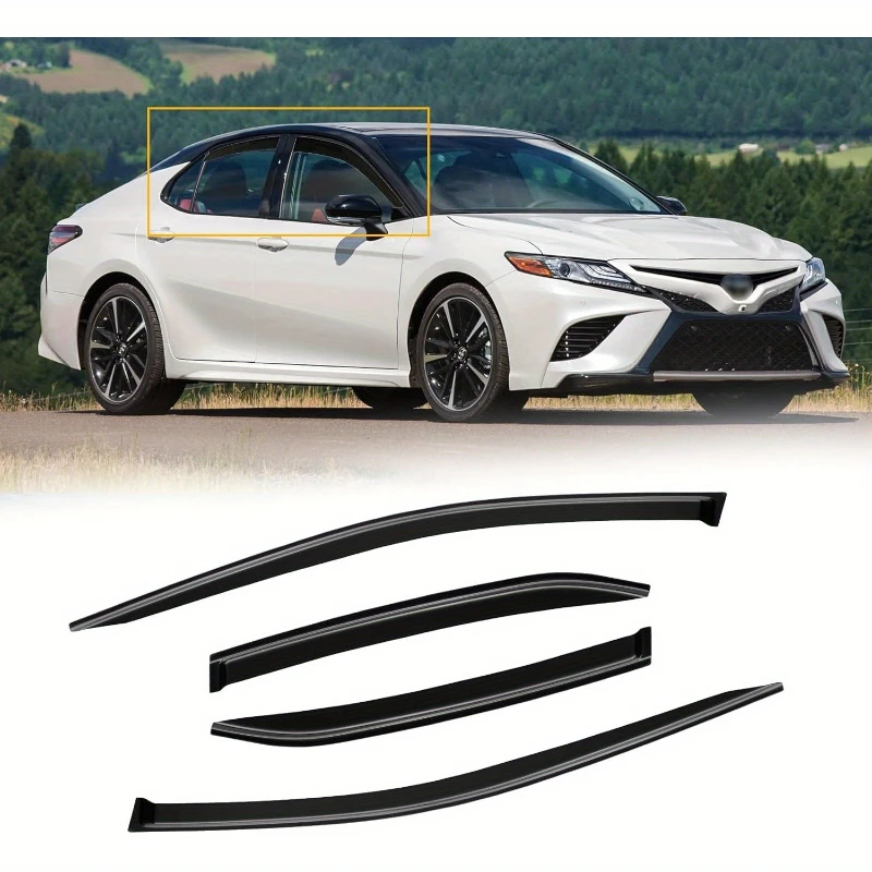 

Suitable for Toyota US 18-24 Camry window visor, ventilated diversion visor, sun and rain shield