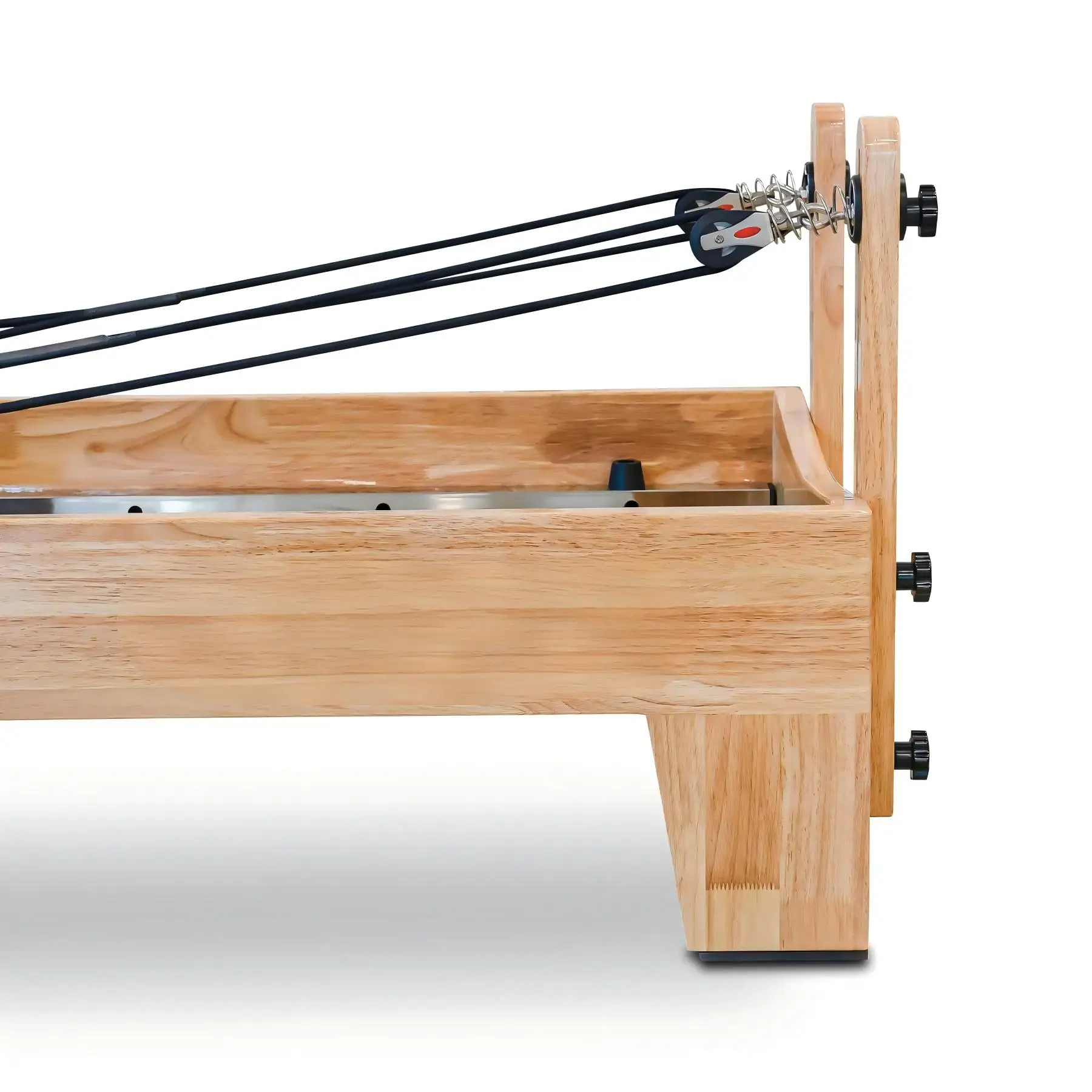 Picture 5: Professional Durable Solid Oak Pilates Reformer Machine for Home Gym and Pilates Studio