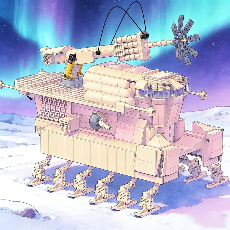 

839pcs MOC Star Battle SPHA T Model Building Blocks Construction Christmas Gifts DIY Creative Idea Brick Toys Education Kids