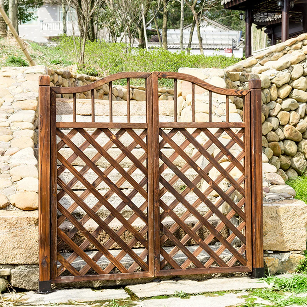 

Garden Fence Stake Decorative Wood Landscape Edging Multi-Use Ornament Outdoor Yard Border Stakes Outdoor Garden Border Stake