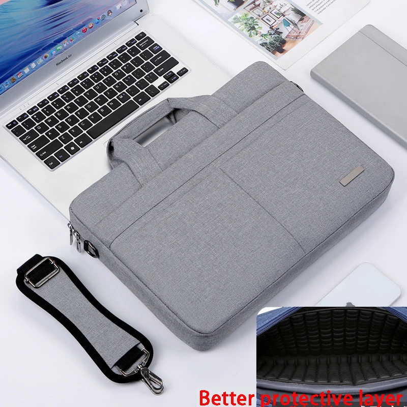 

Для ASUS Zenbook A14 14/16/15,6/13,3 дюйма сумка для компьютера 18/17,3 дюйма Vivinch Vivobook 18/17X/16X водонепроницаемая сумка через плечо
