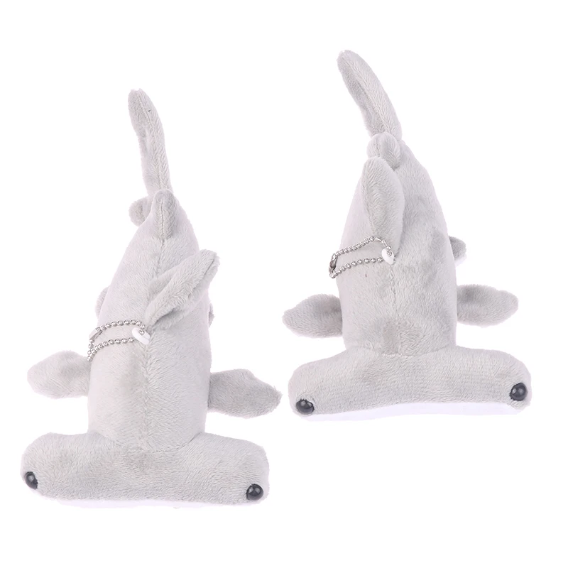1pc zufällige 18cm niedlichen Plüsch Hammerkopf Hai Spielzeug weichen Stofftier Schlüssel anhänger für Geburtstags geschenke Puppe Geschenk für Kinder