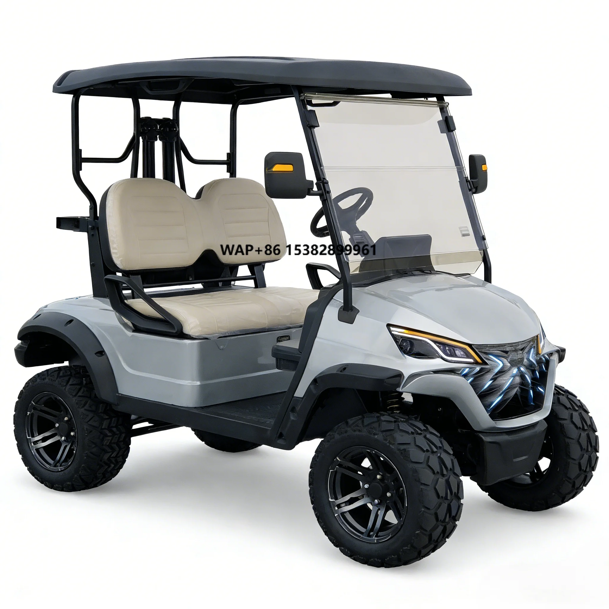 Eco-friendly Electric Best Selling Two Seater Golf Cart  Safety Golf Cart Manufacturer Easy Maintenance Golf Cart