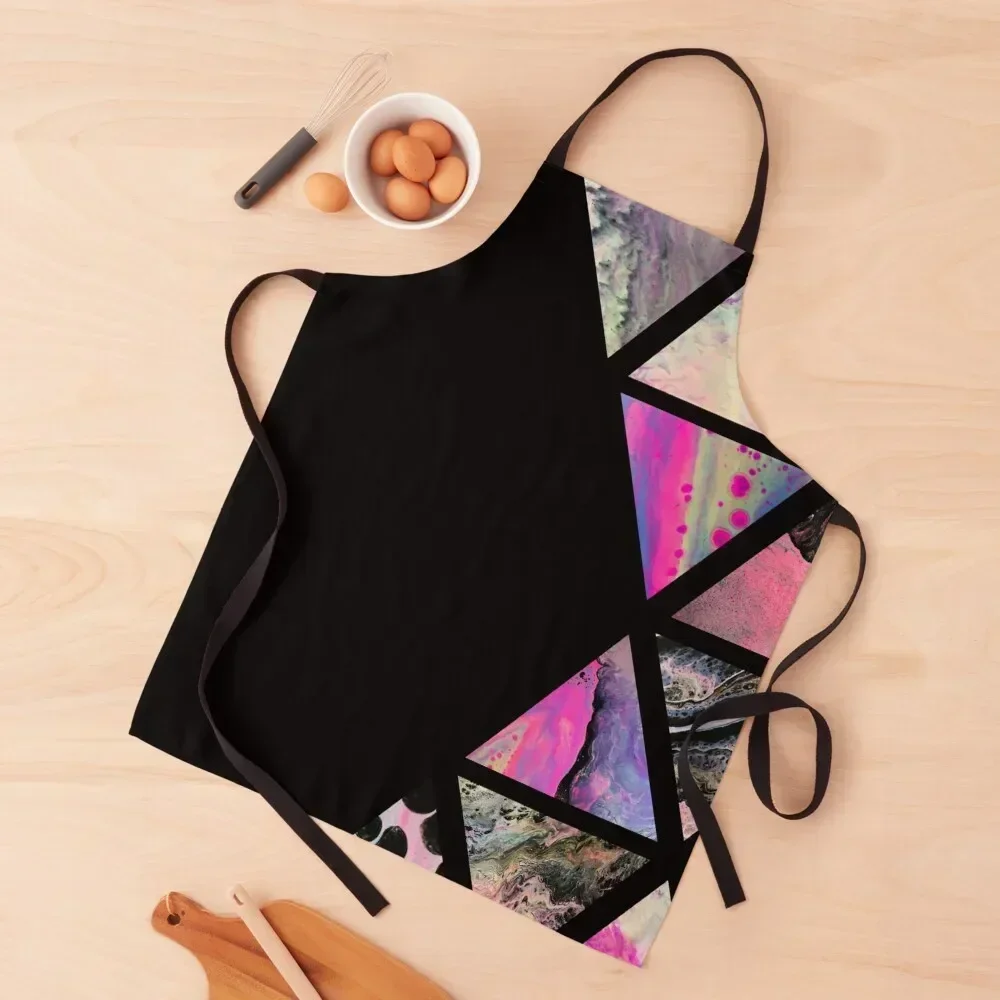 

Tiny Triangles Apron waiter Chef Uniform Woman Kitchens For Men Custom Apron