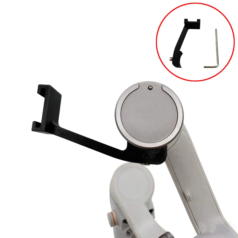 1PCS For DJI Osmo Mobile6 Gimbal Microphone Fill Light Cold Shoe Mount Expansion Bracket Modified Accessories OM6 Auxiliary Rack
