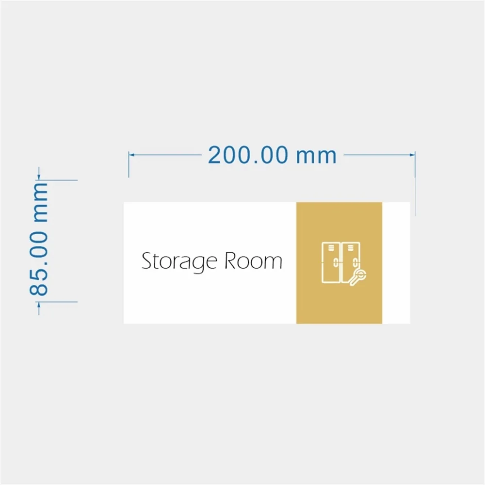 Pokój tablica ze znakami