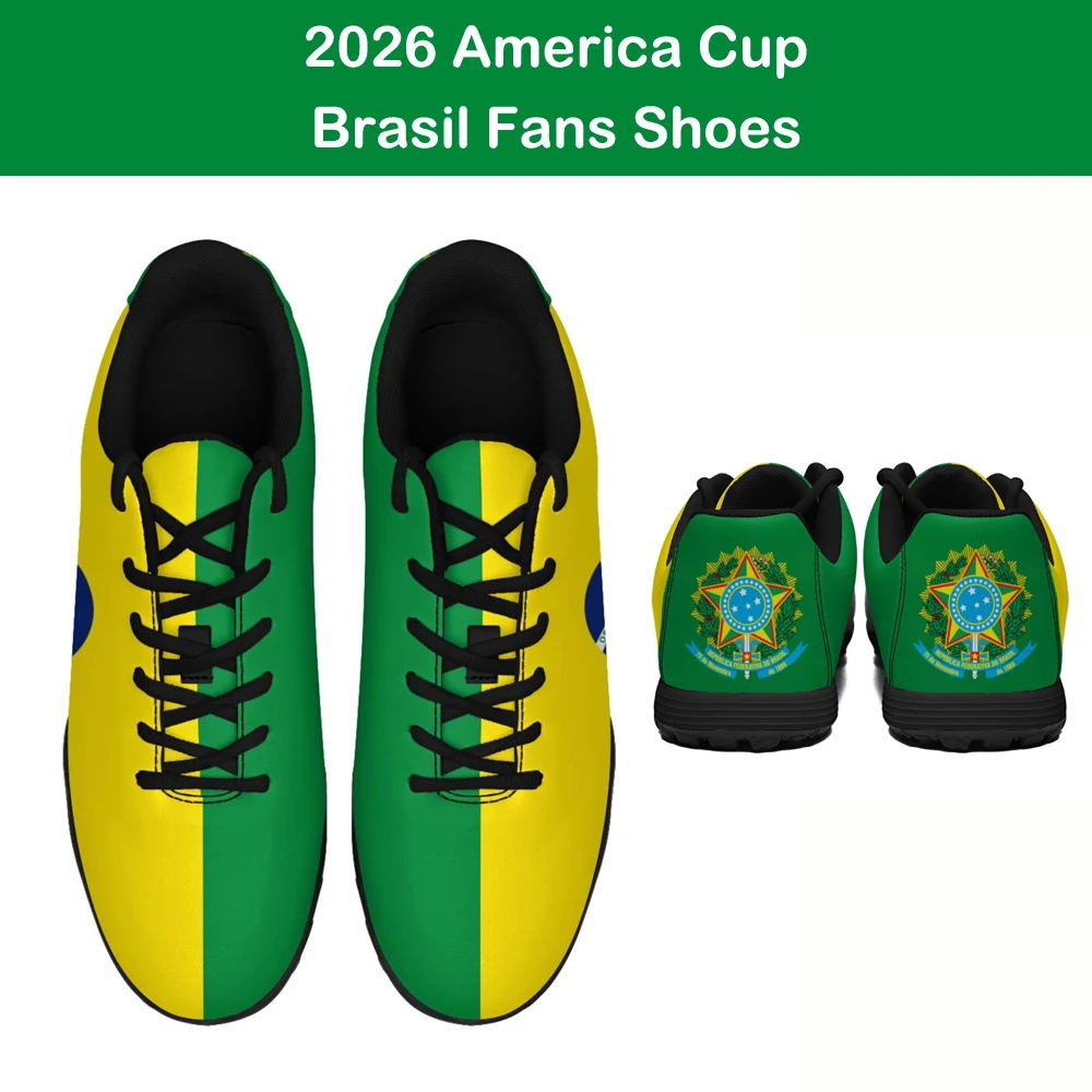 2026 America Cup Custom Print Fans Soccer Shoes Football sneakers Argentina, Brasil, Colombia, USA, America Country Flag Designs