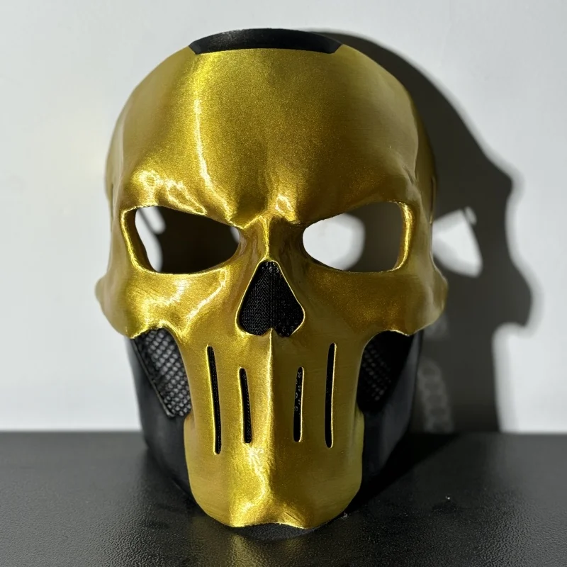 High Quality Delta Action Red Wolf Mask Maroon Rose, Detailed Cosplay Prop Helmet for Halloween Costume Party Collection