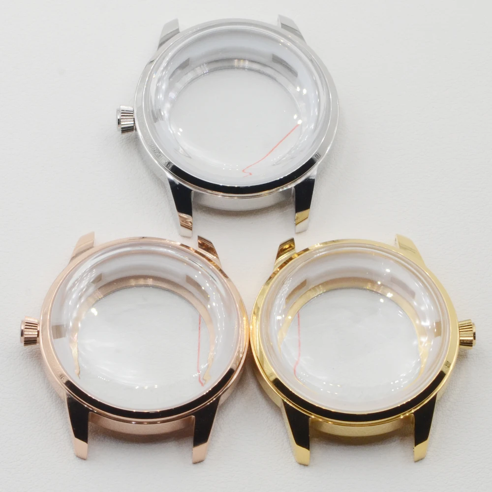 Cocktail Case Nh35 Case 40mm Watch Case Sapphire Watch Mod NH35 NH38 Watch Accessories Diving Men's DIY