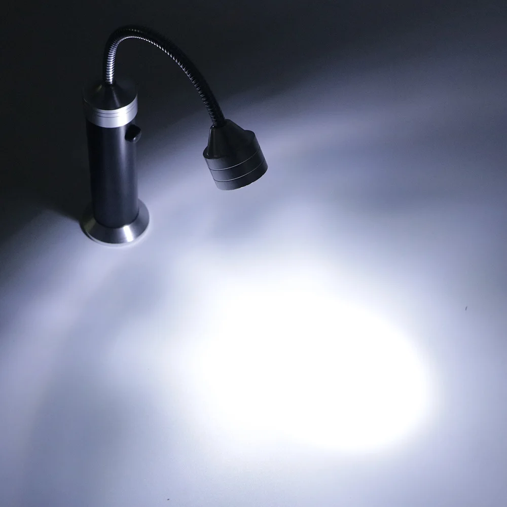1 pcs Outdoor lighting 9 LED Flashlight Soft Tube Lighting Lamp Magnetic Base 360 ° Adjustable BBQ Grill Light Super-Bright