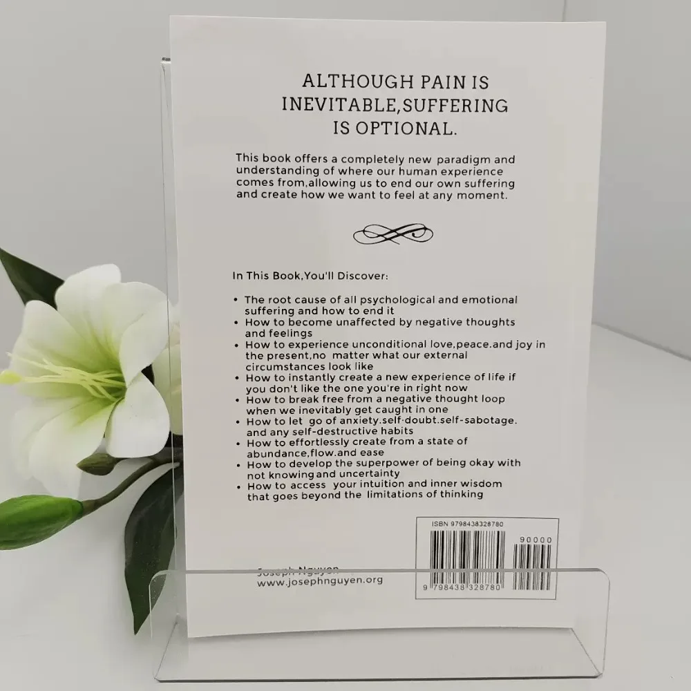 Don't Believe Everything You Think Joseph Nguyen Thinking Suffering Self-Help Book Cognitive Psychology Book
