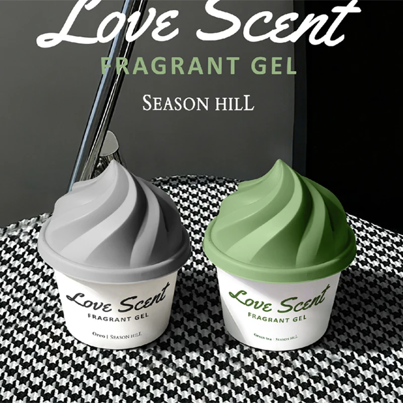 

130g Solid Fragrance,Gourmet Perfume,Citrus/Caramel/Coffee/Milky Scent Bathroom Toilet Deodorant,Floral Fruity Car Air Freshener