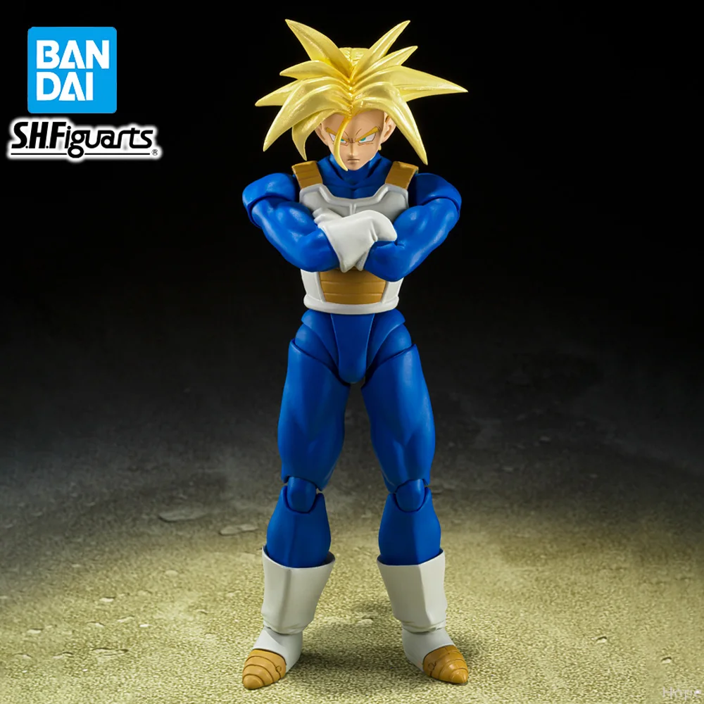 

Officially Licensed BANDAI SHFiguarts Infinite Latent Super Power Super Saiyan Trunks Figure Anime Action Dragon Ball Z Model