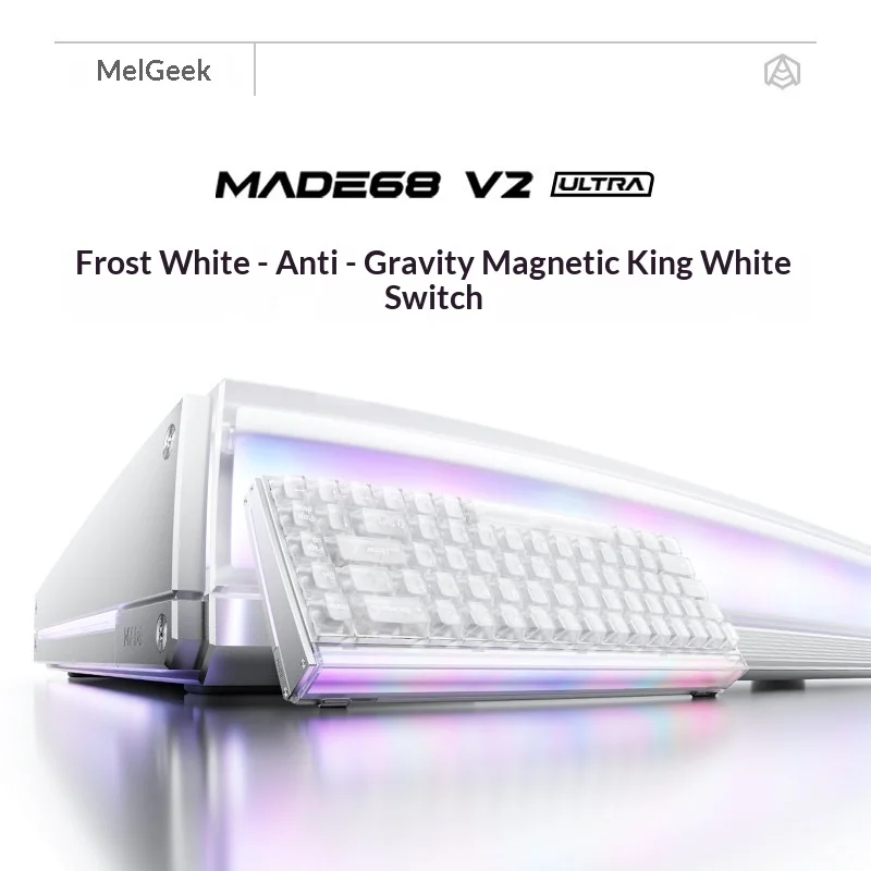 MelGeek MADE68 V2 ULTRA Gaming Keyboard Hall TTC Effect Switch CNC
