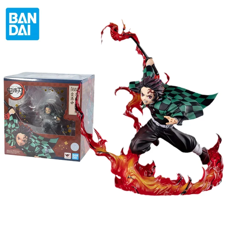 

Bandai Genuine Demon Slayer Anime Figuarts Zero Kamado Tanjirou Action Figures Collectible Model Kokyuu Toys Gifts for Kids