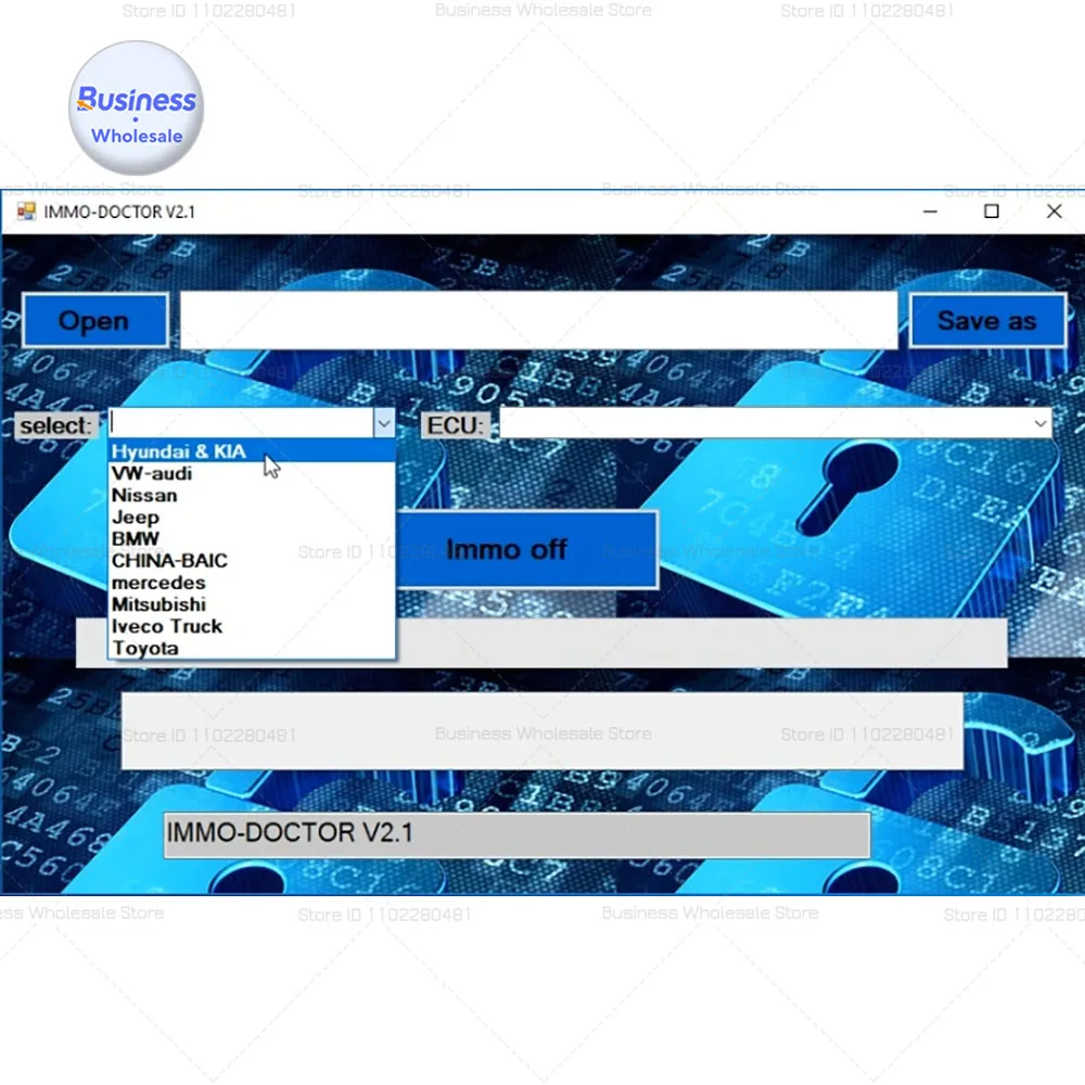 طبيب IMMO V2.1 مع علامة تجارية متعددة كجن غير محدودة ، برنامج إيقاف ، ضبط رقاقة ECU للبسيط 2K MT38 ME ، 17.9.2 ، ME17.9.8 ، win7/10