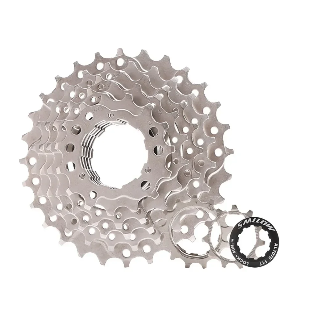 Bike Cassette Flywheel Cassette Flywheel Silver Sprocket MTB Mountain Rear Hub 11-28T 11-32T 7 Speed 7S Bicycle