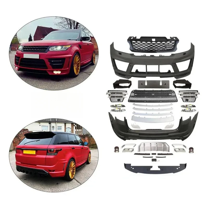 

Range Rover Sport 2014-2017 L494 Upgr To Lumma Front And Rear Bumper Body Kit With Front Lip