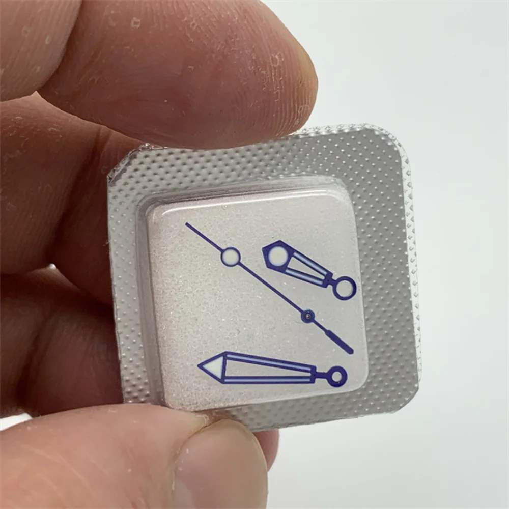 นาฬิกาอุปกรณ์เสริมเข็มนาฬิกาสีเขียวเรืองแสงชั่วโมงนาทีและวินาทีสำหรับการเคลื่อนไหว2824อะไหล่ทดแทนนาฬิกา