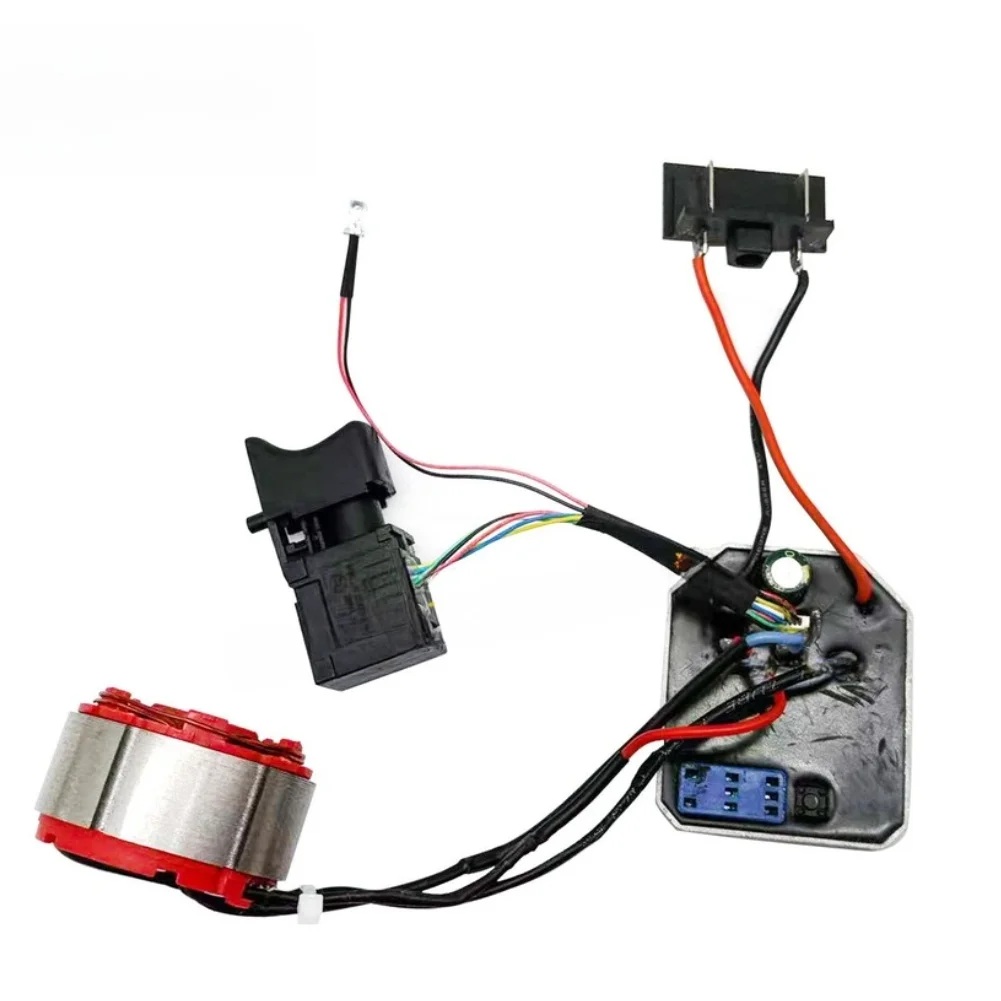 Low-light Work Brushless Stator Lightweight Motor Assembly Motor Assembly Easy Handling 600Nm Torque Metal Plastic Build