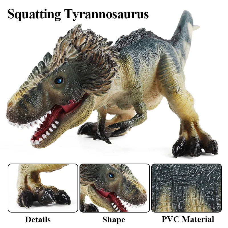 Oenux-figuras de acción de dinosaurio Jurásico prehistórico, modelo t-rex, Spinosaurus, Dilophosaurus, decoración del hogar, juguete de regalo para niños