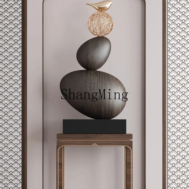 

ZYY ornament comes and goes, facing the entrance of the door, Chinese living room stone decoration