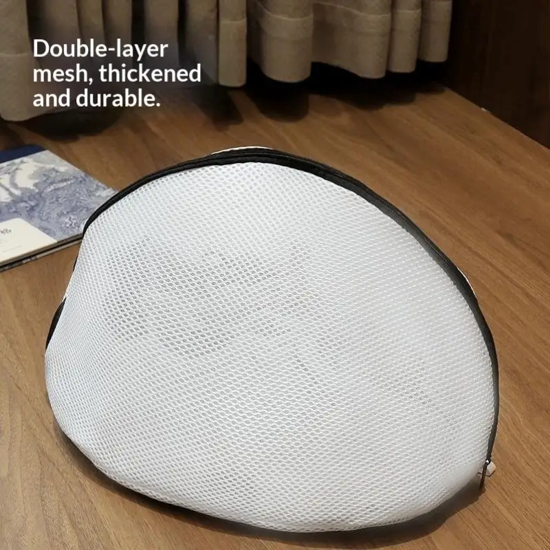 Mesh Laundry Bag Washing Machine Shoes Bag With Zips Travel Shoe Storage Protective Clothes Organizer Bags
