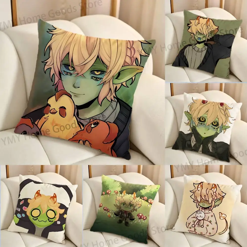 

Mushroom O-Oasis M-Michael Gifts PillowCase Sofa Cushion Cover Suitable For Home Bedroom Room custom Decor